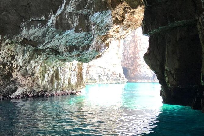 Speed Boat 3-Hour Guided Tour at the Blue Cave - Mamula Fortress at the entrance to the bay