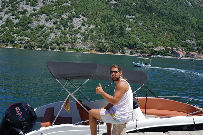 Speed Boat Trip: Kotor Bay attraction , Blue Cave and beach time - Dobrec Beach, the longer break