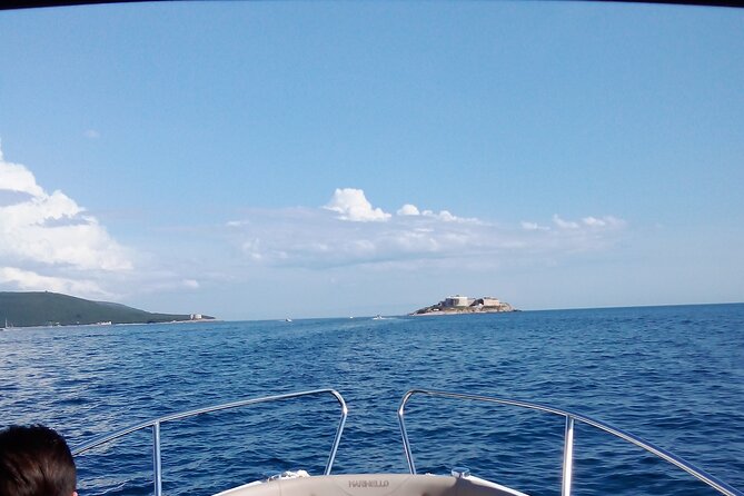 Speedboat Tour to Lady of the Rock, Mamula and Blue Cave Swim - Swimming at the Blue Cave