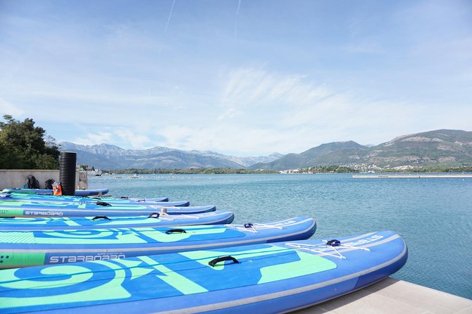 Stand-Up-Paddle Board at Bay of Kotor from Tivat or Kotor - Transport, storage, and the practical weak spots