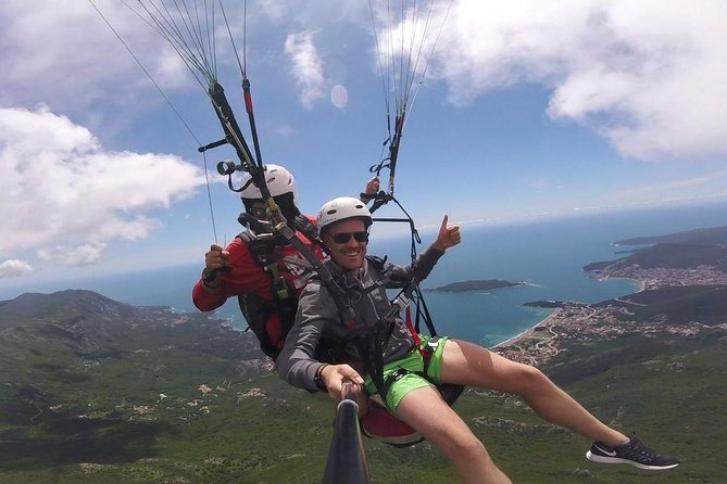 Tandem paragliding in Budva /All-inclusive - Who will enjoy this most