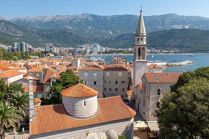Ticket Tour: Kotor Bay Cable Car, Budva, Sveti Stefan - Mogren Fortress and the Budva Riviera