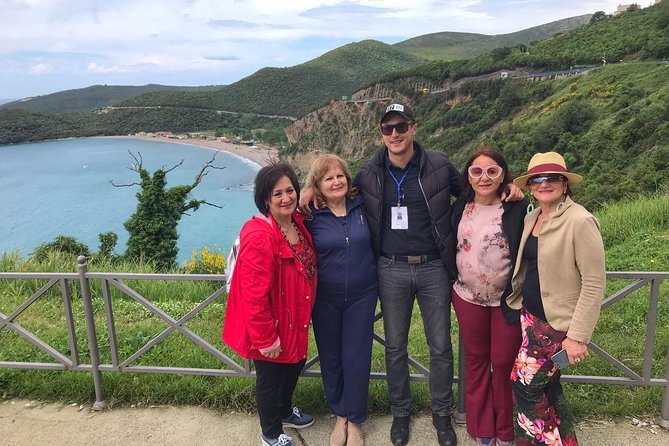 Ticket Tour: Kotor Bay Cable Car, Budva, Sveti Stefan - Jaz Beach and the rhythm of short stops